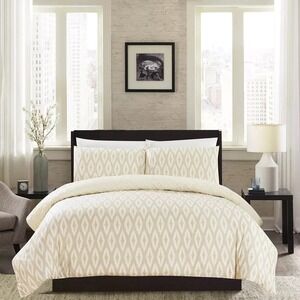 ⚡️ New Chic Home Ora Comforter Set 3 Pieces color Beige over Size King